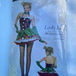 Lady Luck Casino Girl Costume - S